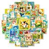 50 Super Cute Cartoon Stamp Decoration Stickers DIY Mobile Phone Case Skateboard Guitar Water Cup Computer Tablet Decoration
