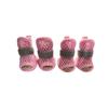 1Pcs Cute Mesh Dog Shoes Soft-sole Non-slip Cooling Dog Boots Elastic Strap Wear-resistant Dog Foot Cover For Small Medium Pets
