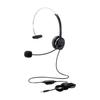 Elecom Headset Mini Plug Overhead Wired Single Ear Conversion Cable 30mm Driver Black 4-Pole HS-HP29TBK