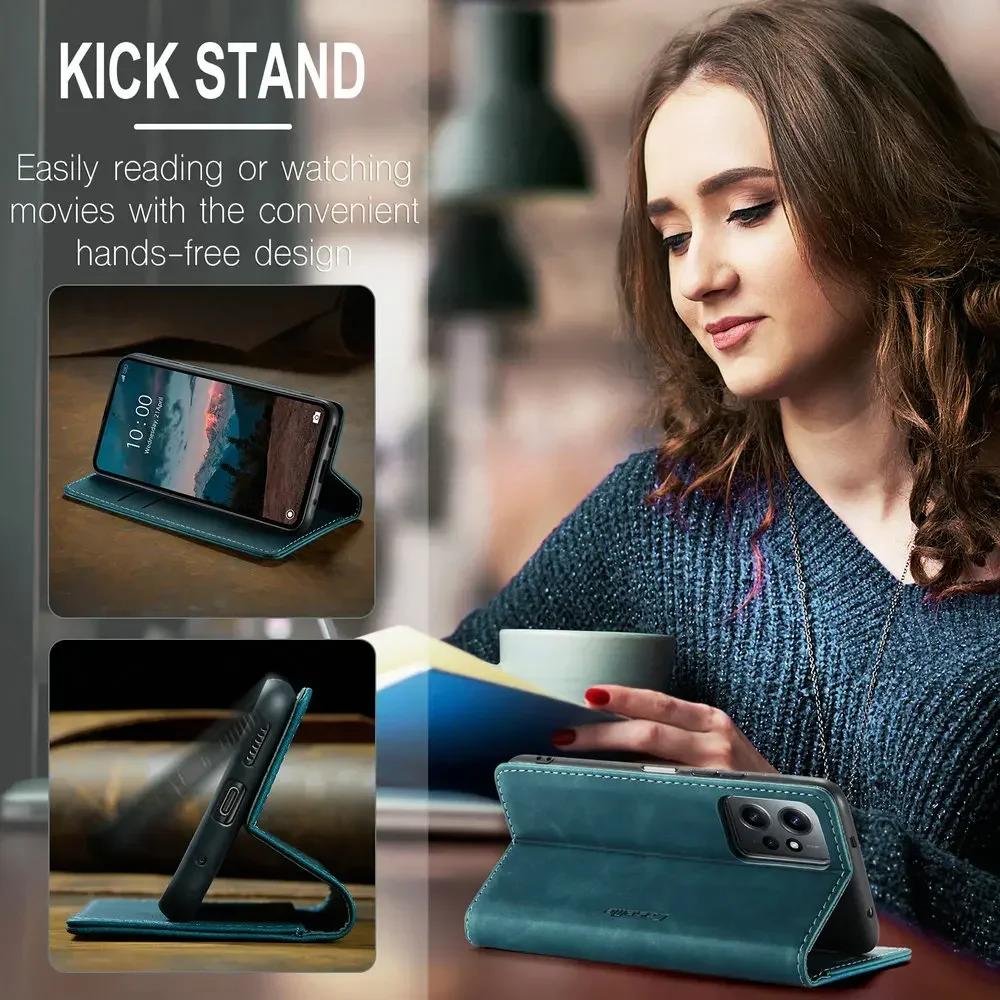 For Xiaomi 11T 11 Lite 13T Pro 12T Flip Case Redmi Note 13 Pro 4G 5G Leather Magnet Book Cover Note 12 Pro Plus 12S T 13 C Funda