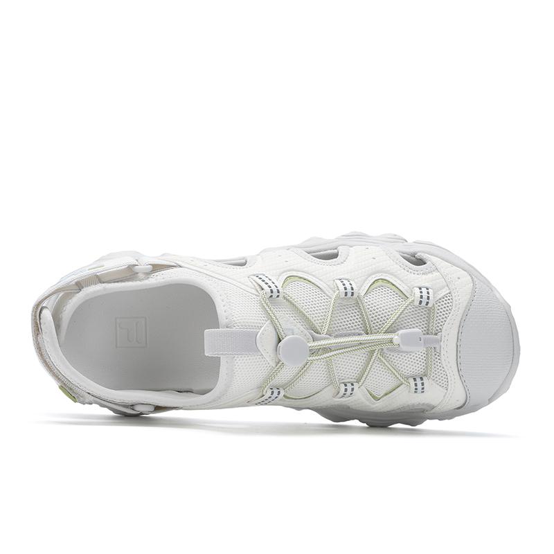 Fila Fluid 5 Sandale Labă de Pisică Creek Drumeție Versatilă Trendy Modă Casual Retro Sandale de Plajă Sandale Femei Alb Gri F12W522401FSN