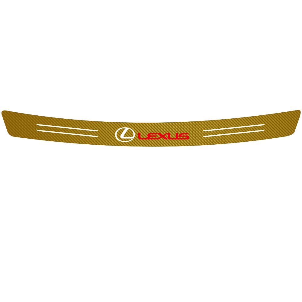 Car Rear Bumper Trunk Guard Protected Sticker For Lexus CT200h NX300h RX300 F Sport IS RX NX ES LS GS UX LX LC RC GC IS250 IS300