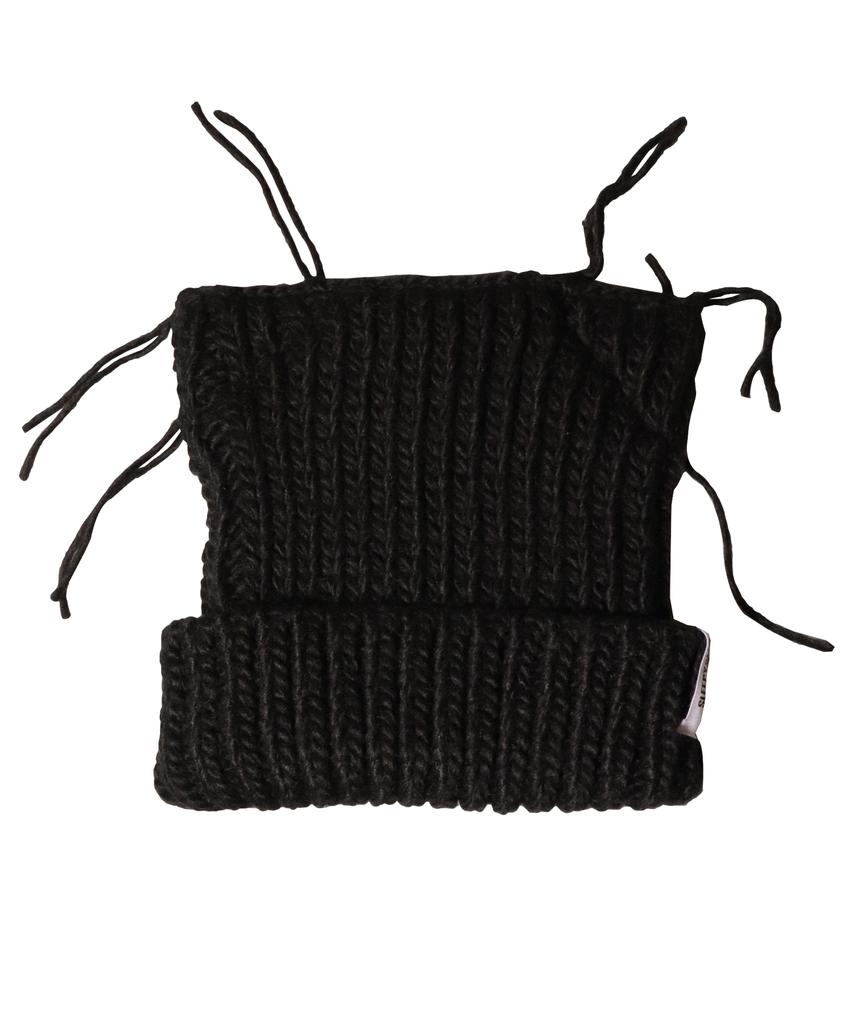 Seullipiseullib Bread Black Beanie