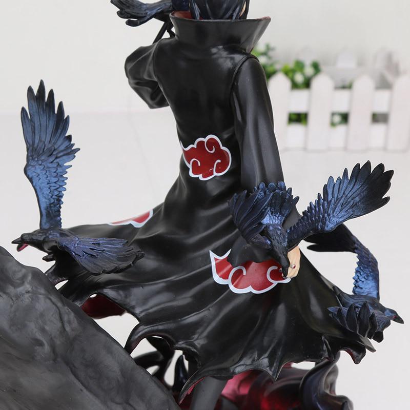 Anime-Figur Naruto Shippuden Uchiha Itachi GK Uchiha Itachi mit Krähe Sammlermodell
