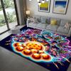 Dragon Ball Classic Anime Retro Pattern Matanime Soft Washable Cartoon Floor Carpet