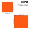 100Pcs Solid Color Square Origami Paper Double Side Handmade Scrapbooking Craft Decor