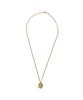 Charmy Surgical Molten Drop Necklace (Gold)