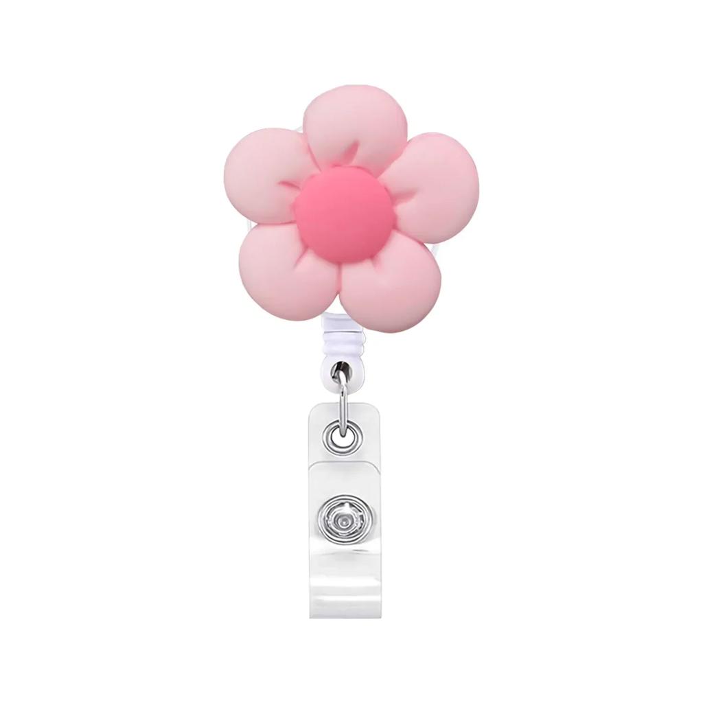 1pc Retractable Nurse Doctor Chest Badge Reel Clip Holder Work ID Card Holder Keychain Badge Accessories Women Gifts