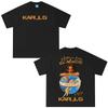 Karol G Viajando Por El Mundo Tropitour 2026 Tryckt T-shirt Herr Dam Mode Y2K Skjorta Sommar Vardaglig Lös Bomull T-shirts