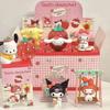 K Sanrio Characters Strawberry Estate Series Blind Box Kuromi My Melody Cinnamoroll Character Model Pom Pom Purin Doll Gift Toy