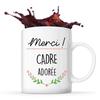 Mug - Thank You - Adored Frame - Ceramic - 325 Ml - Dishwasher Safe & Microwave