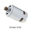 RS550 15 Teeth DC Motor High Speed Lithium Drill Motor for Cordless Drill Electric Saw
