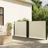 Vidaxl Retractable Side Awning, Cream, 140 X 600 Cm