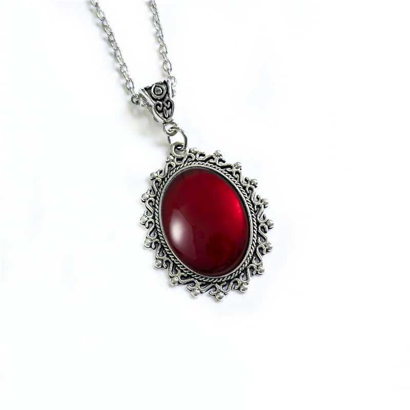 Gotische Zwarte Hanger Ketting Voor Vrouwen Met Legering Kruis Ketting Sieraden Accessoire