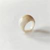 New Vintage Ring For Women Transparent Colorful Acrylic Resin Ring Korea Fashion Geometric Aesthetic Jewelry Trend Punk Rings