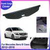 Trunk Cargo Cover for Mercedes Benz B Class W246 200 2012~2018 Rear Luggage Shield Shade Curtain Partition Board Car Accessories