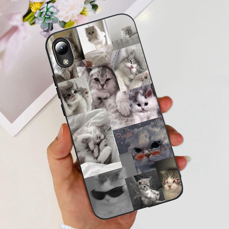 Lovely Printing Case For ZTE Blade L8 / A3 (2019) / A31 Lite Black Silicon Soft Back Cover For Zte A3Lite A31Lite L8 Phone Cases