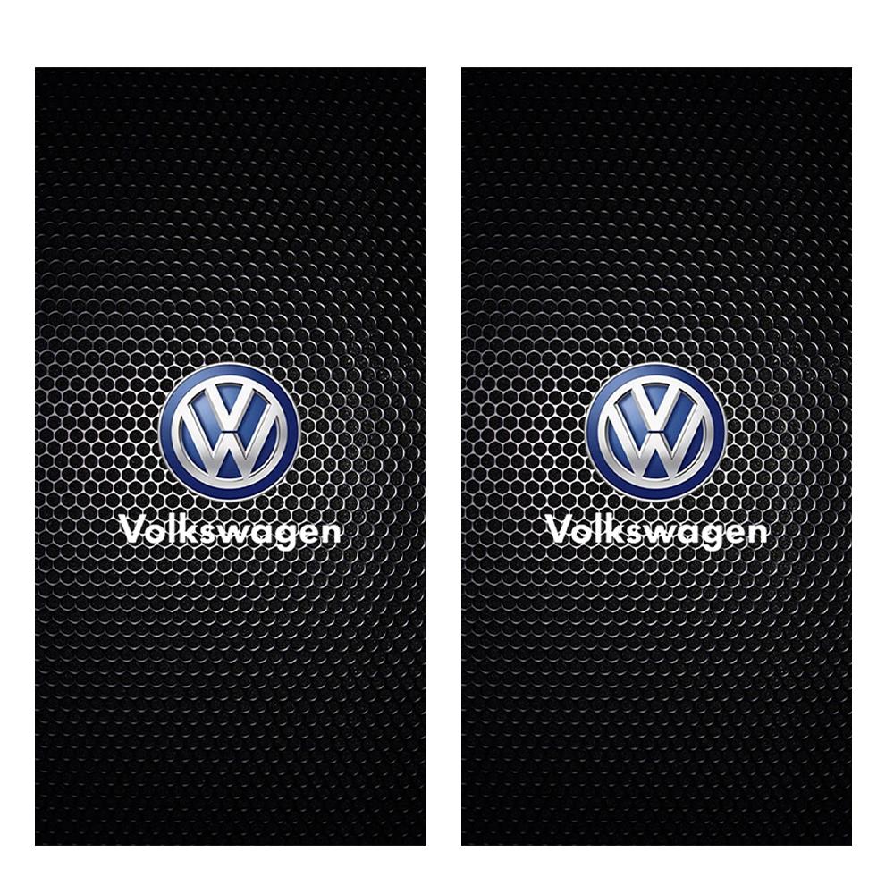 2pc Car B-Pillar Center Column Cover PET Decals Accessorie For VW GTI Polo Golf Passat Scirocco Tiguan Jetta T-ROC Touareg Taigo Zq9