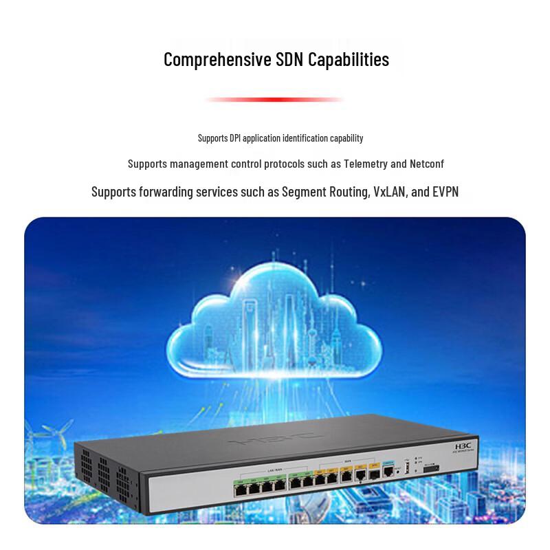 H3C MSR830-10HI-GL 10-Port Gigabit Router (CN Version)