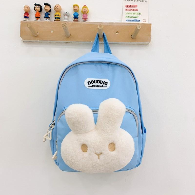Schoolbag Trend Niche New Children's Backpack Cartoon Cute Rabbit Girl Kindergarten Schoolbag Lightweight Fashion Backpack