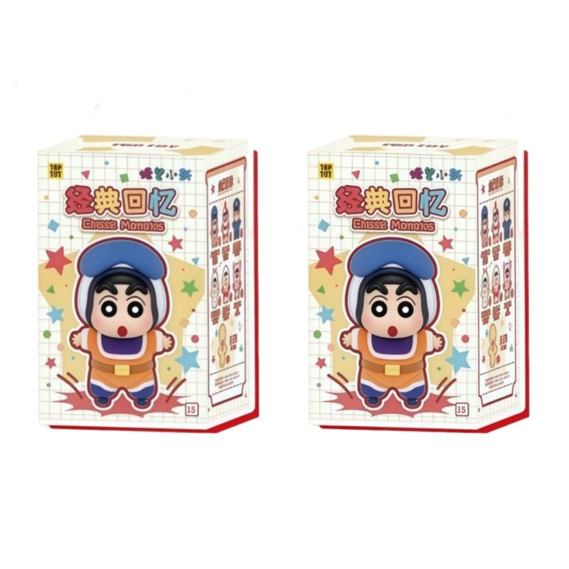 TOP TOY Crayon Shinchan Classic Memory Series Vinyl  Cute Decorative Pendant Anime Figure Children's Toy Birthday Gift