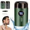 USB Rechargeable Electric Shaver for Men - Waterproof, Portable with LED Display & 3D Floating Blades, Automatic Self-Grooming Technology
