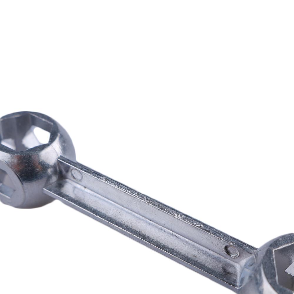 Multi-function Sporting Goods Bike Hexagon Wrench Bicycle Repair Tool Lock Ring Spanner Bone Shape