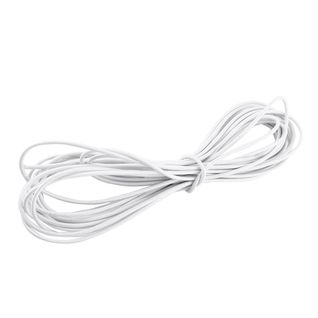 10Meters Stretch Bungee Rope Shock Cord Tie Down Craft Jewelry Making(Black)
