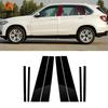 Car Pillar Posts Door Window Decoration Stickers Trims Cover Kit for BMW X5 F15 2014 2015 2016 2017 2018