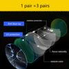 Folding Reading Glasses Portable Progressive Biofocal Anti Blue Ray Presbyopic Eyewear with Leather Case