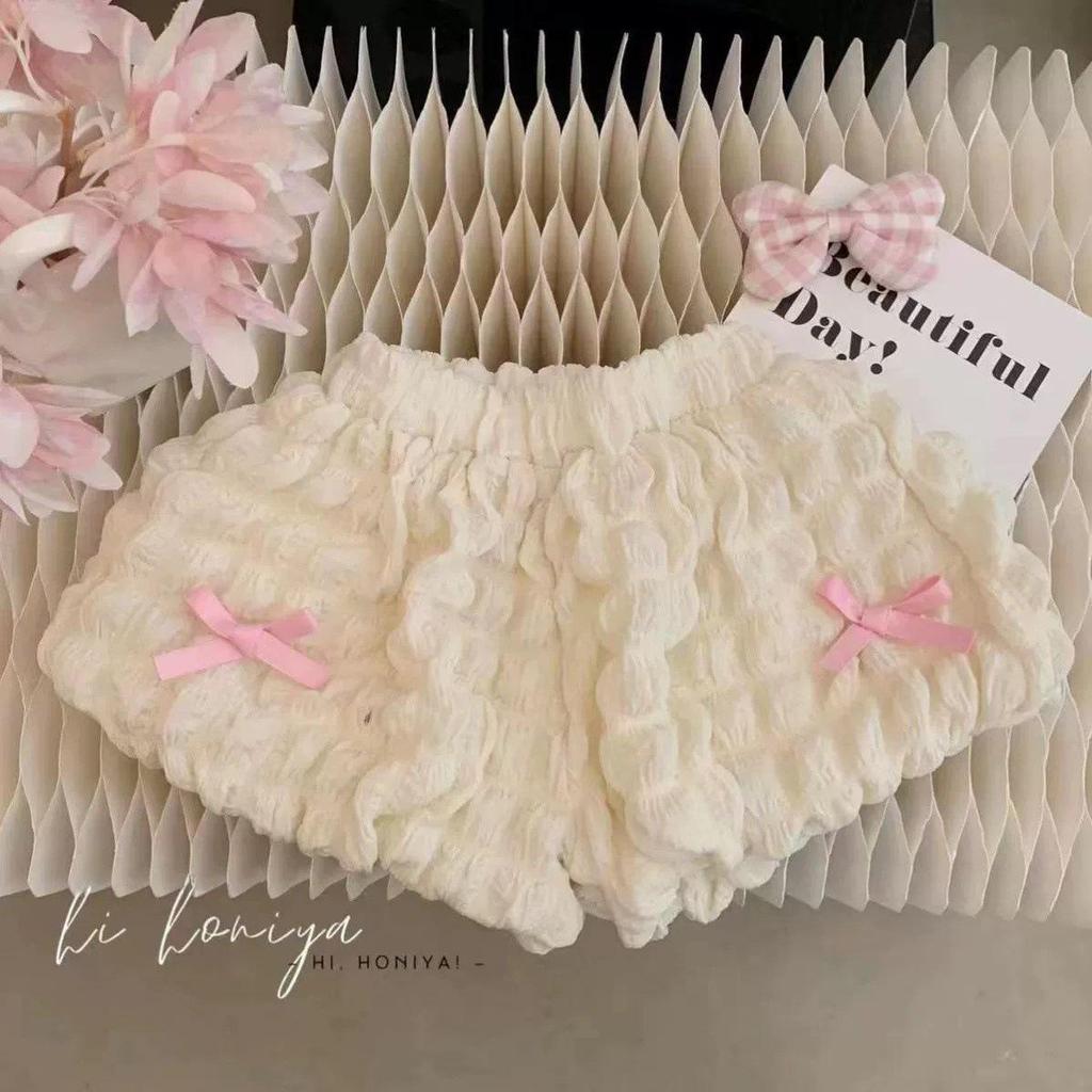 Costum din două piese cu flori de vară 2023 pentru fete - Top cu mânecă scurtă în stil coreean și pantaloni cu muguri
