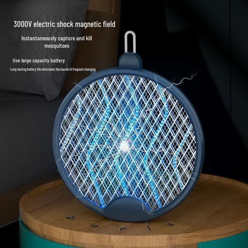 LISM 4-in-1 Foldable Electric Mosquito Swatter