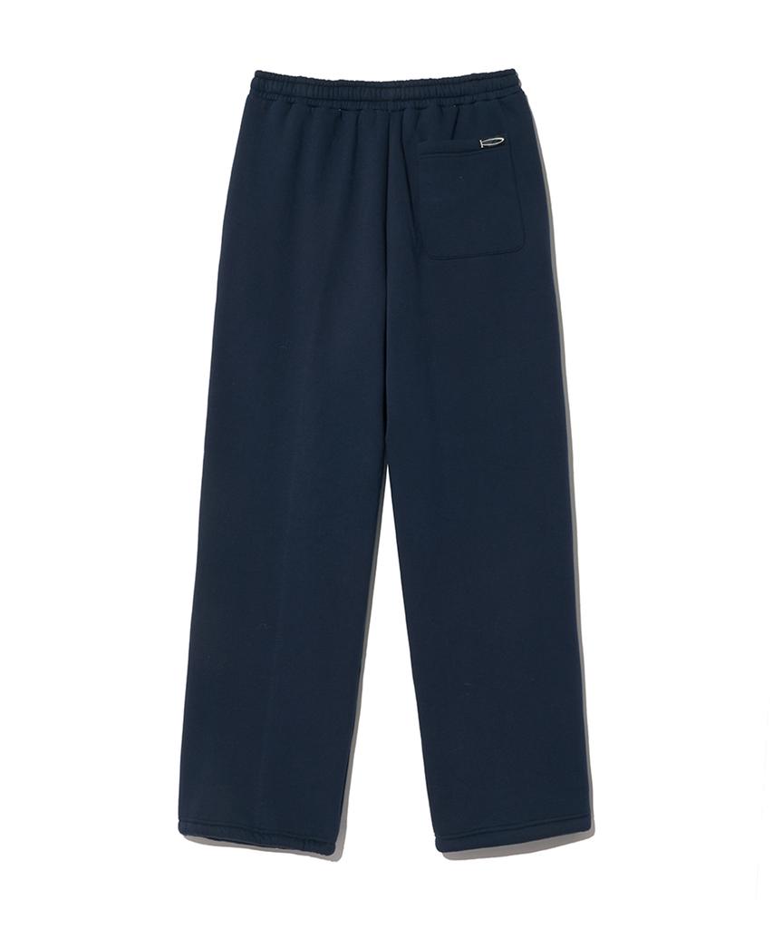 PHYPS MOTORCYCLE Silky Boa Wing Logo Sweat Pants_Navy