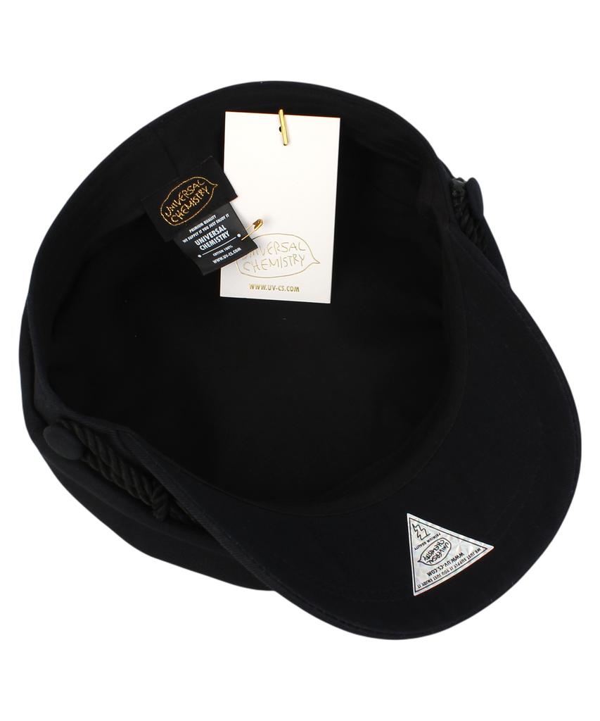 Yunibeosyeolkemiseuteuli Rope Solid Navy Marine Cap