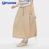 FUSION Women's Casual Woven Skirt
