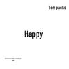 50-Pack Acrylic 'Happy Birthday' Cake Toppers - Popular Party Decorations with Free Shipping