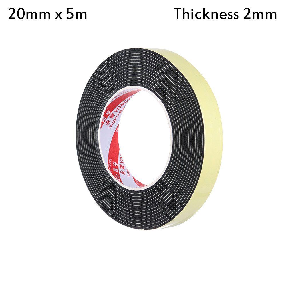 Window Door Weather Stripping Rubber Strip Tape Seal Strip Single Sided Adhesive Foam Sponge