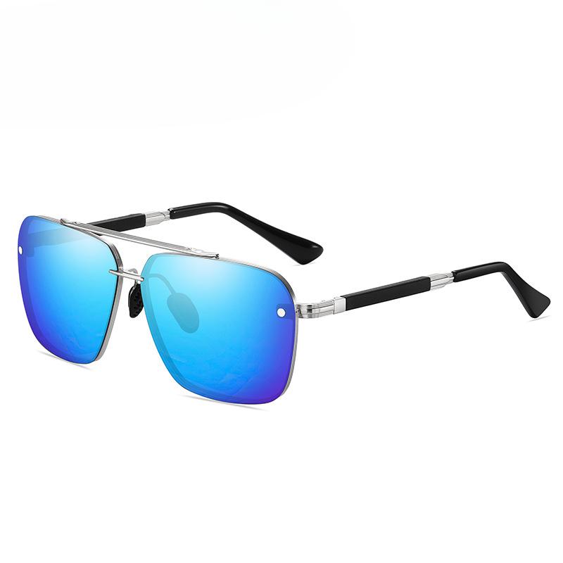 Magnetic Suction Can Replace The Gradual Change of Sunglasses for Men and Women Fashion Box Sunglasses Metal Sunshade.