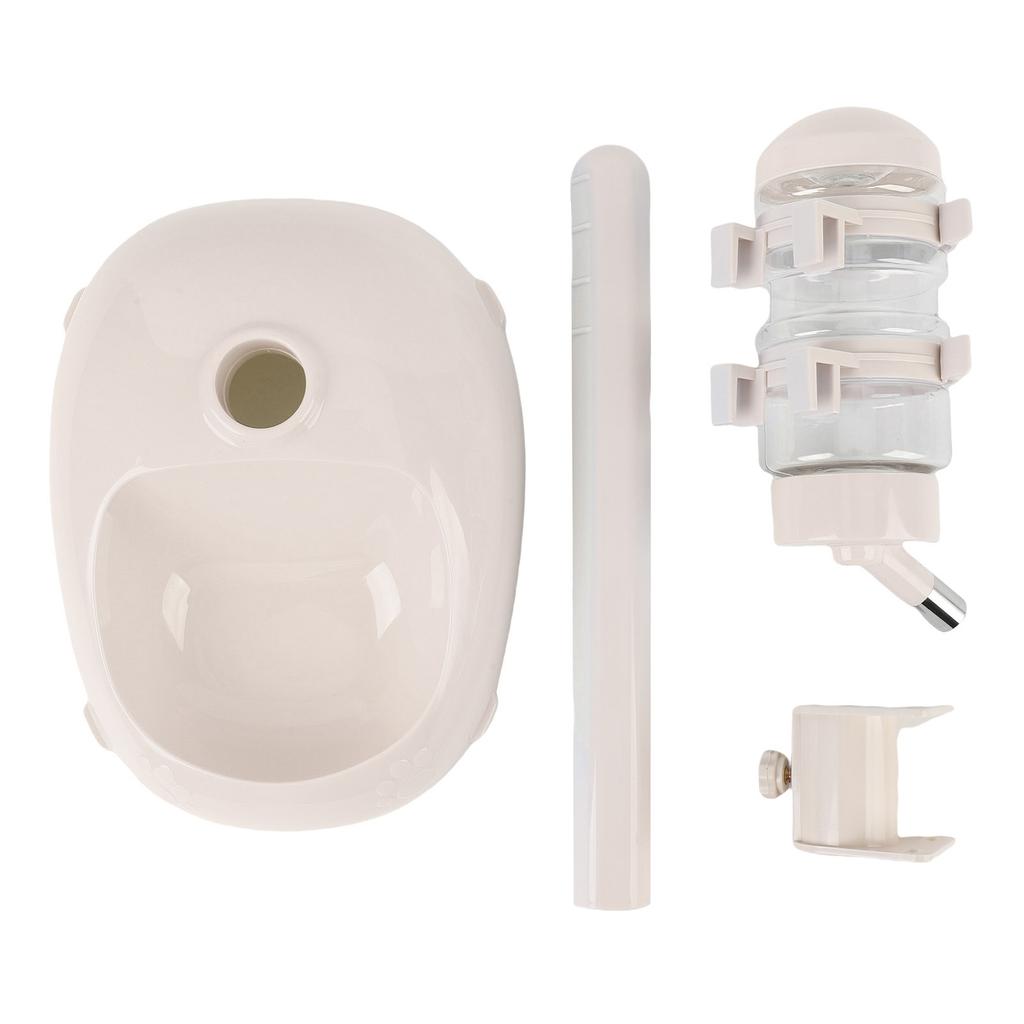 Universal Pet Standing Water Dispenser Feeder Height Adjustable 500ml Capacity Standing Automatic Water Feeder for Puppy