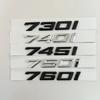 3D For BMW E63 E64 E66 E67 F12 F13 640i 645i 650i 730i 740i 745i 750i 760i Car Tail Letter Emblem Rear Trunk Logo Sticker Decal Tw2