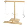 Ringwerpspel voor kinderen en volwassenen, thuisfeestjes, drinkspelletjes, snelle, draagbare houten bordspellen, shotladderpakket, buitenbars