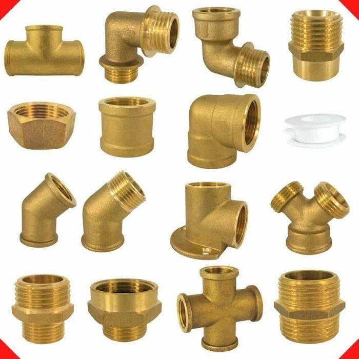 Coude Laiton 45° 1/2 Pouce Raccord Fileté en CW617N pour Installations Sanitaires et Chauffage