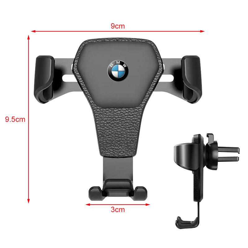 Gravity Car Badge Phone Holder Bracket Air Clip Mount Stand Accessories For BMW M Power F10 F31 E36 E39 E87 E90 X3 X5 X1 E46 E90 F20 Z4