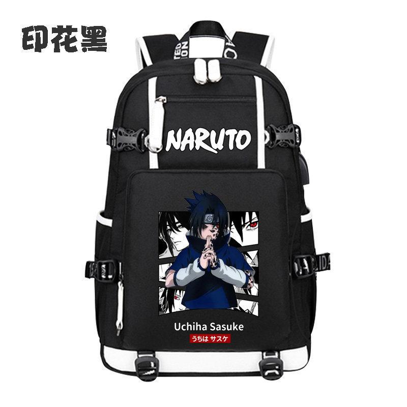 Naruto Anime Ryggsäck Lätt Ergonomiskt Ländryggsstöd Stor Kapacitet för Studenter