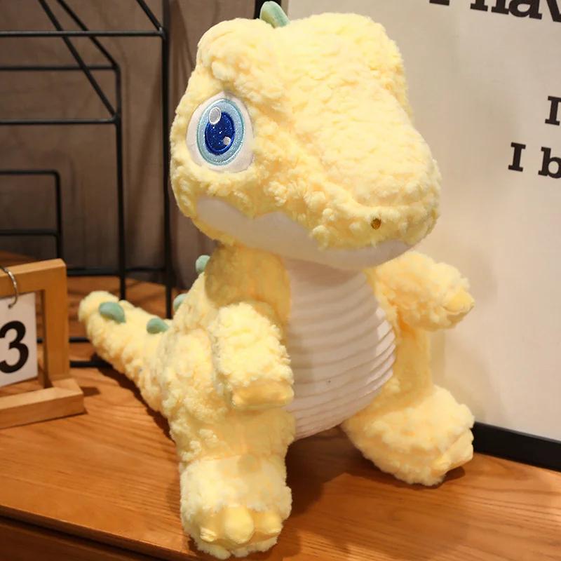 Creative Big Eyes Dinosaur Plush Soft Triceratops Stegosaurus Plush Toy Doll Stuffed Toy Kids Dinosaurs Toy Birthday Gifts