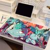 Natural Rubber Mouse Pad Pokemon Bulbasaur Computer Extended Game Mousepad Laptop Desk Mouse Mat Gaming Keyboard Durable Carpet
