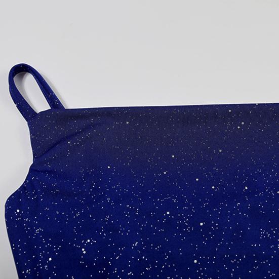 Partykleid für Damen, V-Ausschnitt, ärmellos, Etuikleid, schmale Passform, knielang, einfarbig, Strass-Dekor, elastisch, rückenfrei, Club-Party, Midikleid, Trägerkleid