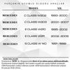 Sunroof Vent Trim for Mercedes S-Class (W140)- BEIGE 2-Set