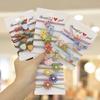 5 Stuks/set Cartoon Dieren Bloemen Kinderen Elastische Haar Elastiekjes Accessoires Voor Meisjes Kinderen Scrunchies Touw Houder