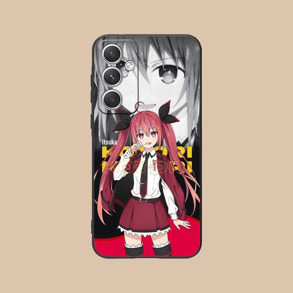Date a Live Kotori Itsuka TPU Mobile Phone Case for Samsung Galaxy S26 S25 S24 S23 S22 S21 S20 Note20 Plus FE Ultra Cover